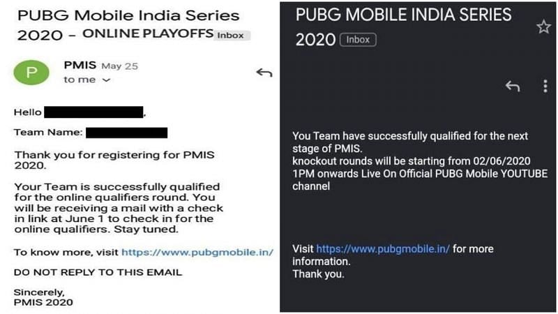 PMIS 2020 Spam Emails